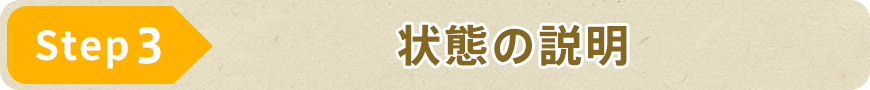STEP3 状態の説明